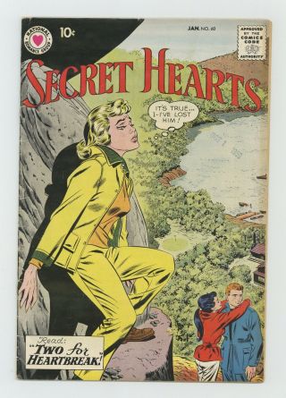 Secret Hearts 60 1960 Vg 4.  0