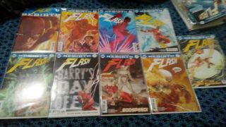 Dc Comics Flash Rebirth First Appearance Of Godspeed Issues 1 - 8 Flash Tv Series