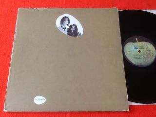 John Lennon Beatles " Two Virgins " Usa Vinyl Lp Vinyl Is Ex Apple T - 5001 Yoko Ono