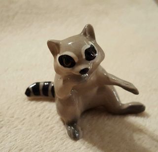 Hagen Renaker Raccoon Mama Figurine Miniature Collectible