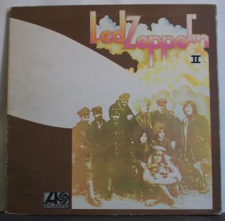 Led Zeppelin Led Zeppelin Ii - Uk Plum Atlantic Lp - Lemon Song 2 Two