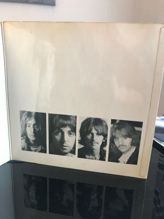 The Beatles White Album Mono Top Loader All Inserts,  Black Inners 3