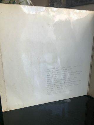 The Beatles White Album Mono Top Loader All Inserts,  Black Inners 4