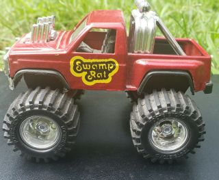 Vintage Tootsietoy Swamp Rat Lifted Monster Truck Diecast Toy Custom Ford F - 150
