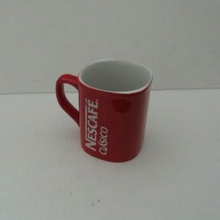 Nescafe Clasico Red/White Coffee Cup/Mug 8 Oz 5