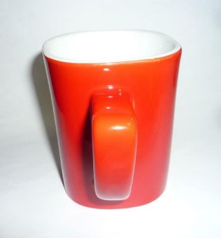 NESCAFE COFFEE Red Mug Cup MALAYSIA Promotional Standard MID LOGO 3.  5 