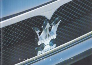 Brochure 1998 Maserati 3200gt
