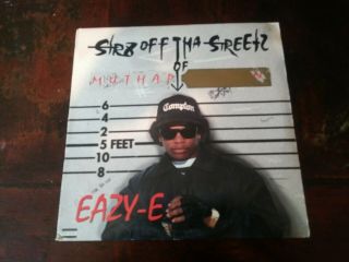 Eazy E Str8 Off The Streets Of Compton Vinyl Lp