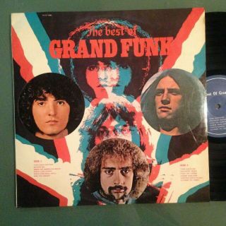 Grand Funk (the Best Of) Vinyl Lp - Rare Malaysia Pressing