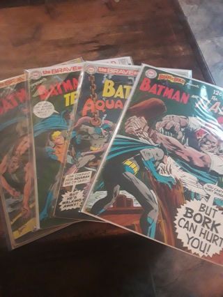 The Brave And The Bold 81,  82,  83,  84,  Neal Adams,  Batman