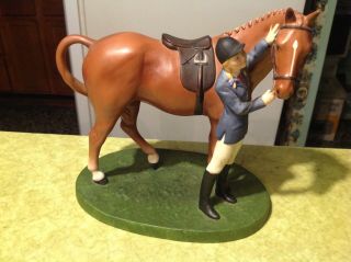 Rare British Horse Society 1st Prize Figurine Paulie Parsans Franklin 1987