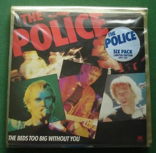 The Police Six Pack Ltd Ed 6 Cards Blue Vinyl 6 X 7 " Single
