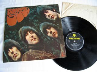 The Beatles - Rubber Soul - Orig 1965 Uk Mono Vinyl Lp Pmc 1267 - 4/ - 4 Vg,  /ex
