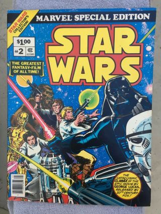 Marvel Special Treasury Edition Star Wars 1 & 2 1977 George Lucas Movie 185