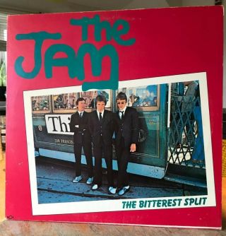 Rare The Jam Bitterest Split Live Vinyl Lp Record Mod Weller Britpop Punk