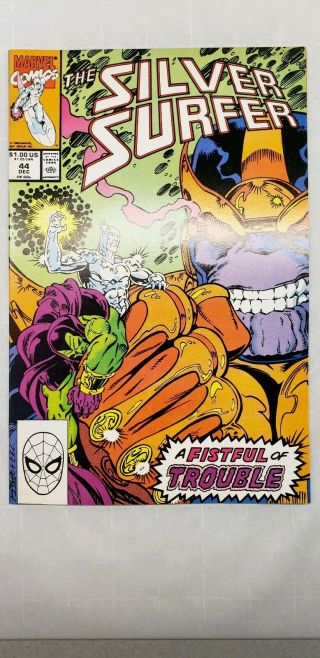 Silver Surfer 44 (1st Appearance Of Infinity Gauntlet) -