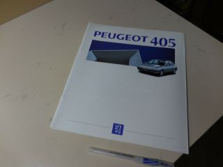 Peugeot 405 Japanese Brochure 1993?