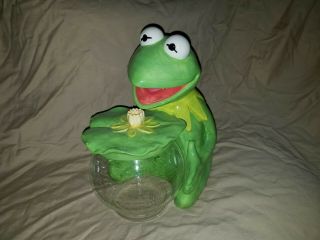 Kermit The Frog Vintage Cookie Jar Treasure Craft