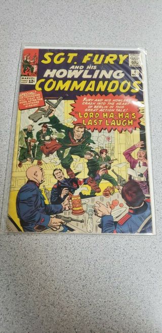 Marvel Sgt Fury And His Howling Commandos 4 Lord Ha - Ha 