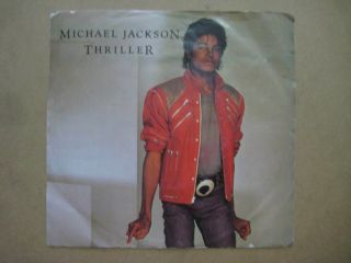 Michael Jackson Thriller Rare Aussie 7 " Single 1983 - Es 924 - Unique Sleeve