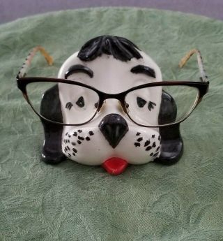 Vintage Arner Puppy Dog Ceramic Eyeglass Holder