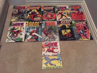 Daredevil Comics - Group Of 11 Silver Age: 35,  36,  38,  40,  41,  42,  44,  45,  46,  51,  52