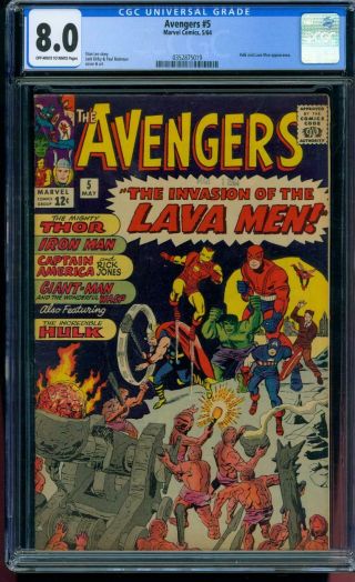 Avengers 5 [1964] Certified[8.  0] 2nd Captain America