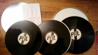 Public Image Limited Metal Box Triple Lp Reissue 4 Men With Beards Punk Dub