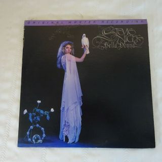 Stevie Nicks Bella Donna Vinyl Lp Master Reording 1981 Nm -