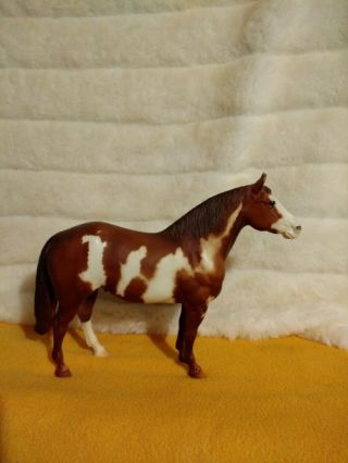 Vintage Breyer Horse Matte Brown And White