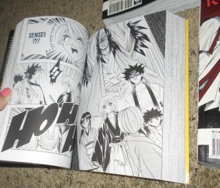 Rurouni Kenshin Manga Complete Series VizBig Volumes 1 - 12 4 Books 3