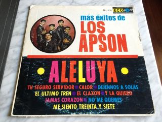 Los Apson " Aleluya " Lp Eco 70 