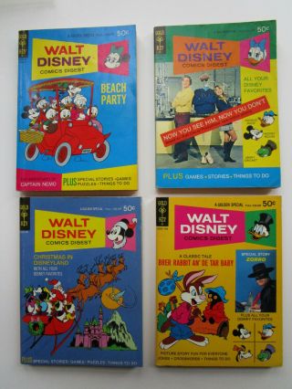 Walt Disney Comics Digests 1972 - 