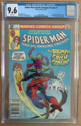 Spider - Man And His Friends 1 Cgc 9.  6 1st Full App Of Firestar Marvel 81