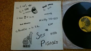 Sex Pistols ‎– Spunk Outtakes Lp Vinyl Takrl 929