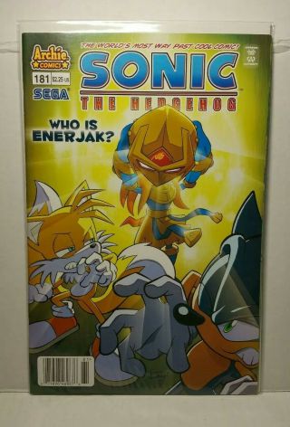 Sonic The Hedgehog 181 2008 - Archie Comics - Sega - Nm