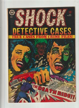 Shock Detective Cases 21 Fn,  Star L.  B.  Cole 1952 {only One Listed}