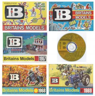 Britains Toy Models 1965 1966 1967 1968 1969 Catalogues On A Quality Dvd