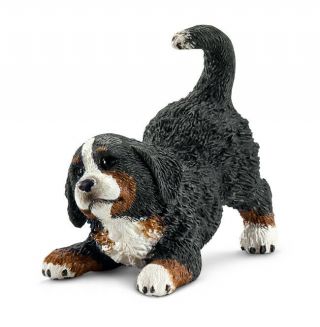 Schleich 16398 Bernese Mountain Dog Puppy Animal Figurine Toy - Nip