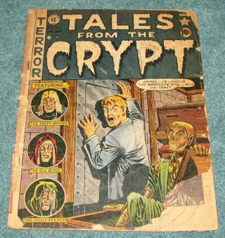 Tales From The Crypt 23 Comic Book 1951 Ec Low Grade Pre Code Horror Classic Pr