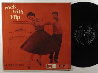 Flip Phillips Quintet Rock With Flip Clef Lp