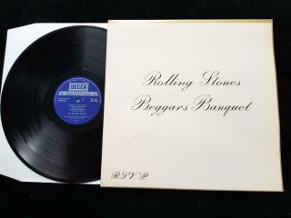 The Rolling Stones Beggars Banquet Lp Uk Boxed 1970 