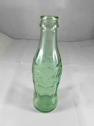 Rare Vintage Coca - Cola Coke Green Glass 6 1/2 Oz Bottle Jellico Tennessee 1959