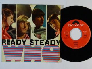 Rock 45 The Who Ready Steady Ep On Polydor Sweden Picture Sleeve