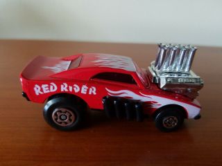 1972 Matchbox Lesney Superfast No 48 Red Rider Dodge Charger Diecast