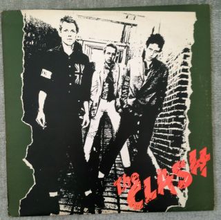 The Clash S/t Debut Album Cbs 1st Uk Pressing Nm