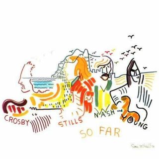 Crosby,  Stills,  Nash And Young - So Far (12 " White Vinyl Lp)