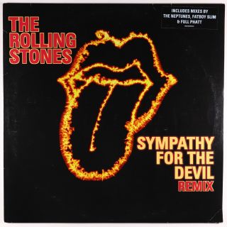 Rolling Stones - Sympathy For The Devil Remix 12 " - Virgin Uk Vg,  Mp3