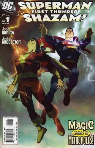 Superman First Thunder Shazam 1 - 4 Near Dc 2005 Complete Set Mn - 1929