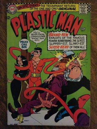 Plastic Man (1966) 1 - Very Good/fine